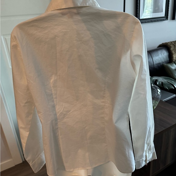 Cleo ruffled collar button down shirt - Picture 3 of 4